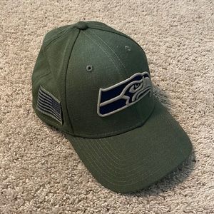 Seattle Seahawks Salute to Service Hat (Green)